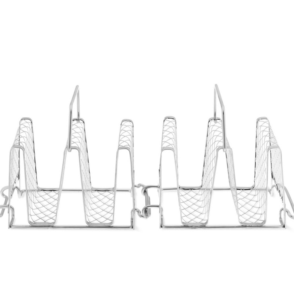 Williams Sonoma โฐ Stainless Interlock Taco Racks - Picture 4 of 16